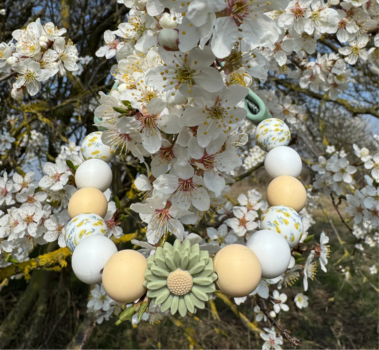 Perlenhalsband „Spring“