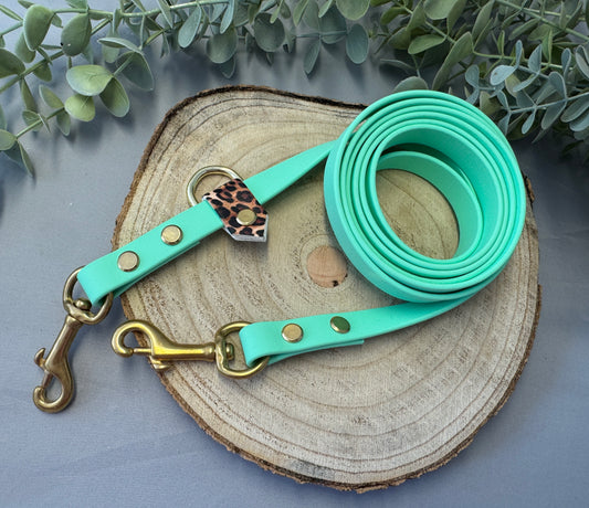 Biothane Leine „Caribbean Green“