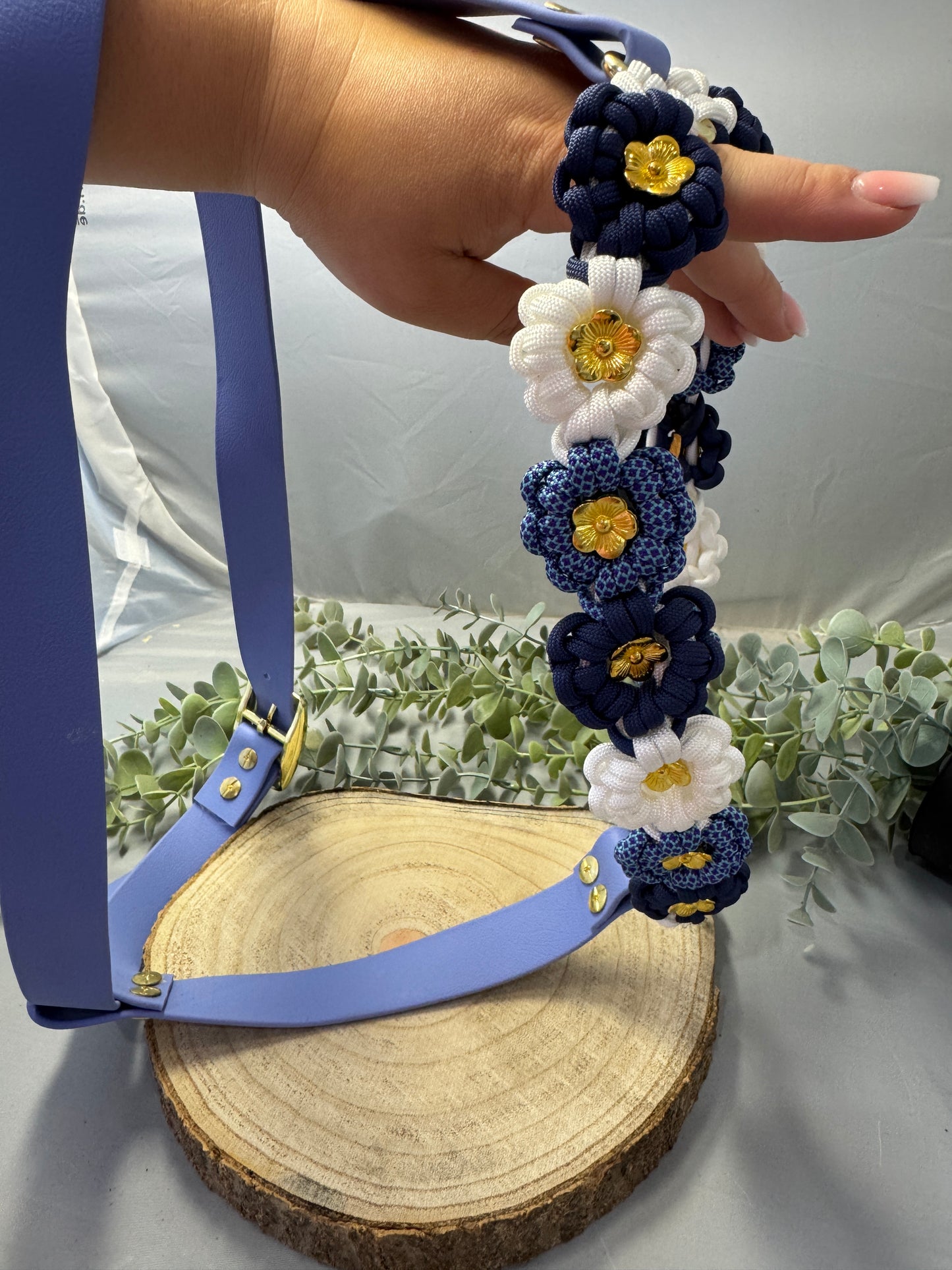 Paracord Blumen Geschirr