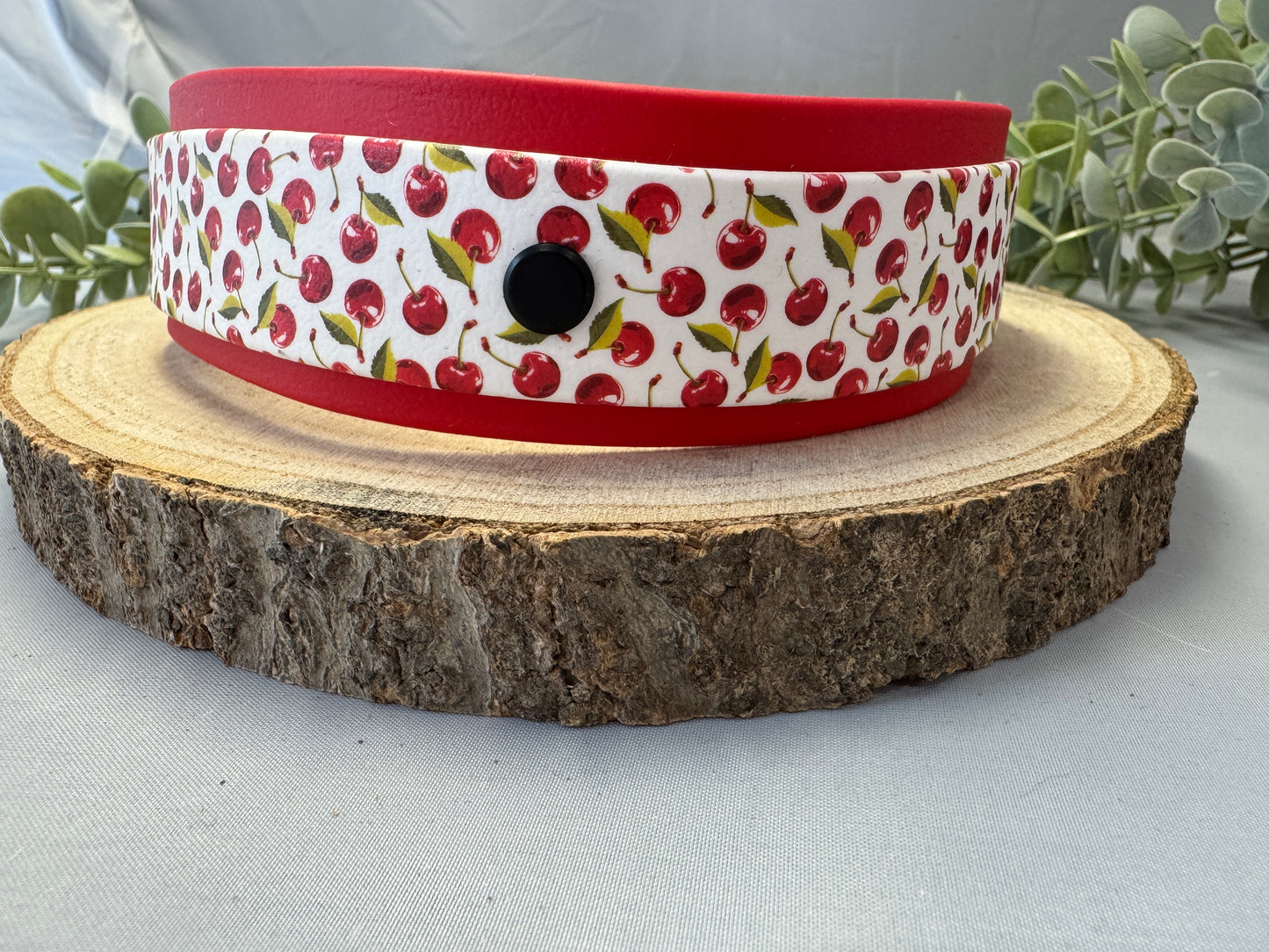 Biothane Halsband „Cherry“