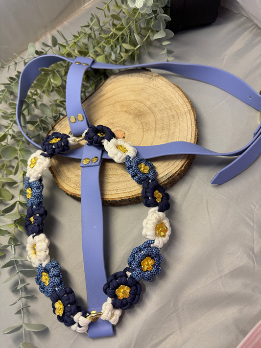 Paracord Blumen Geschirr