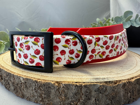Biothane Halsband „Cherry“